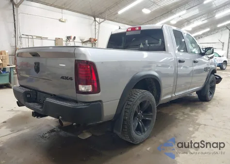 2021 Ram 1500 Classic Warlock 4X4 6'4 Box z USA, uszkodzony, nr VIN 1C6RR7GT0MS510761